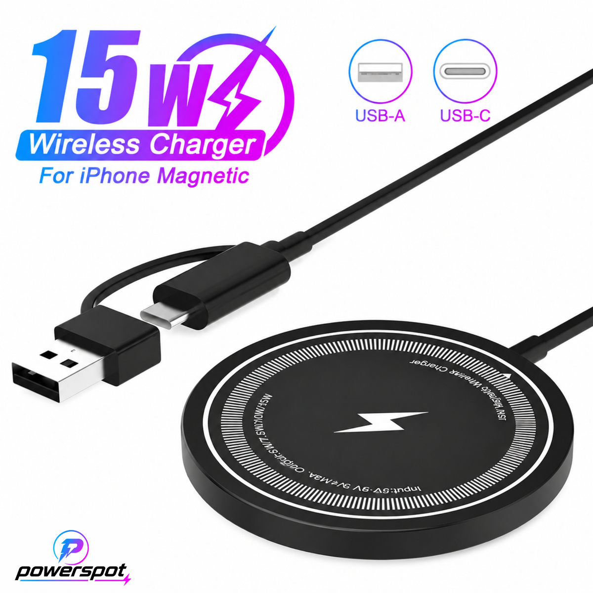 PowerSpot™ MagPulse (Magnetic Wireless Charger)