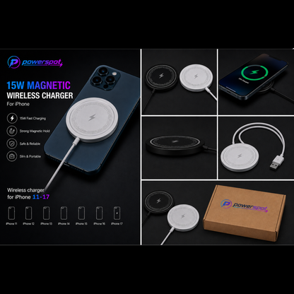 PowerSpot™ MagPulse (Magnetic Wireless Charger)